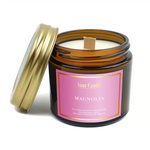 Soja-Duftkerze mit Holzdocht Magnolie 120 ml - Your Candle