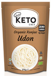 Glutenfreie Keto-Nudeln (Konjak-Nudeln Udon) bio 270 g - keto chef (besser als Lebensmittel)