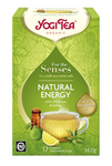 For The Senses Natural Energy Weißer Tee mit Kräutern, Zitrone und Bergamotteöl (For The Senses Natural Energy) Bio (17 X 2 G) 34 G