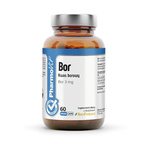 Borsäure (3 mg) glutenfreies Nahrungsergänzungsmittel 60 Kapseln – Pharmovit