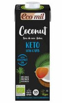 Keto low carb glutenfreies Kokosnussgetränk BIO 1 l - Ecomil