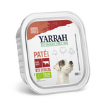 Hundefutter - Pastete aus Rindfleisch und Spirulina ohne Getreide bio 150 g - Yarrah