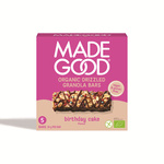 Crunchy Granola Riegel Geschmack Geburtstagstorte glutenfrei Bio (5 x 24 g) 120 g – MadeGood