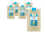 SET 5 x Sorghum (dehuschtes Korn) BIO 1 kg - Bio Planet