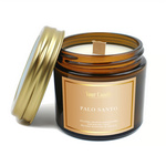 Sojawachs-Duftkerze Palo Santo mit Holzdocht 120 ml – Your Candle