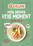 Glutenfreies Instant-Reis-Dessert mit Apfel und Zimt bio 58 g - Biovegan