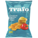 Bio Kartoffelchips geriffelt Paprika 125 g – Trafo