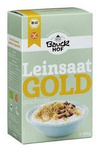 Glutenfreier gemahlener goldener Flachs BIO 200 g