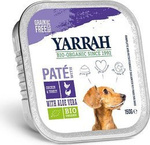Hundefutter, Huhn, Rind und Putenpastete mit Aloe Vera BIO 150 g - Yarrah