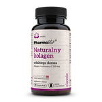 Wildes Kabeljaukollagen mit Vitamin C glutenfrei Nahrungsergänzungsmittel 90 Kapseln 36 g - Pharmovit (classic)