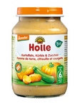 Glutenfreies Kürbis - Zucchini - Kartoffelgericht ab 6 Monaten Demeter BIO 190 g (Glas) - Holle