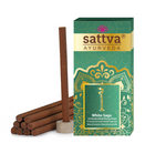 Indische Weihrauchsäule weißer Salbei (10 Stück) 20 g - Sattva (Ayurveda)