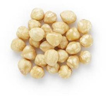 Geröstete und blanchierte BIO Haselnüsse (Rohstoff) (25 kg) – Bio Planet