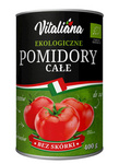 Ganze geschälte Tomaten BIO 400 g - Vitaliana