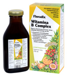 Nahrungsergänzungsmittel flüssig Vitamin B-Komplex glutenfrei 250 ml - Salus (Floradix)