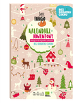 Adventskalender (glutenfreie Kokosnussschokoladen ohne Zuckerzusatz) bio 100 g - Me Gusto (Super Fudgio) (Saisonprodukt)