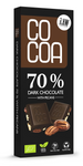 Zartbitterschokolade 70% mit Pekannüssen bio 40 g - COCOA