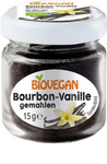 Bourbon-Vanille gemahlen Bio im Glas 15 g - Biovegan