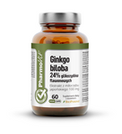Ginkgo biloba Nahrungsergänzungsmittel 60 Kapseln 19,98 g - Pharmovit (Clean Label)