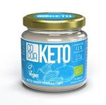 Keto Mandelcreme mit Mct Öl ohne Zuckerzusatz Bio 200 g - Kakao