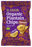 Glutenfreie Kochbananen-Paprika-Chips BIO 80 g