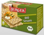 Bio-Knäckebrot mit Sesam, Roggen, Vollkorn BIO 250 g