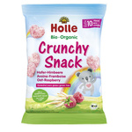 Bio Mais-Hafer-Snacks mit Himbeere und Banane ohne Zuckerzusatz glutenfrei 30 g – Holle