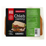 Dunkles natürliches glutenfreies Brot 200 g – Naturavena