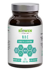 NAC (N-Acetyl-L-Cystein) (600 mg) glutenfreies Nahrungsergänzungsmittel 100 Kapseln - HempKing (Biowen)
