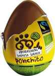 Überraschungsschokolade Fair Trade glutenfreies Ei BIO 20 g