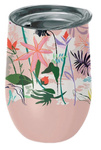 Thermobecher mit Deckel Blumen 420 ml - CHIC-MIC
