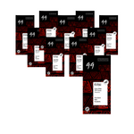 SET 10 x Bitterschokolade 99 % Kakao BIO 80 g