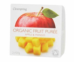 Apfel-Mango Dessert Bio 200 g – Clearspring