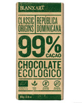 Bitterschokolade 99% Dominikanisch glutenfrei BIO 80 g