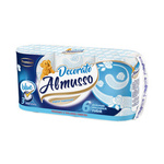 Toilettenpapier decorato 3lagig 6 Stück.