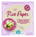 Bio-Reis-Apier, glutenfrei BIO 150 g (15 Stück)