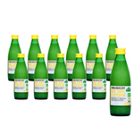 Satz von 12 x Zitronensaft 100% bio 250 ml