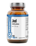 Kaliumjodid (150 µg) Nahrungsergänzungsmittel 60 Kapseln - Pharmovit (Clean Label)