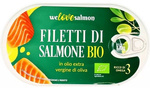 Lachsfilet in Bio-Olivenöl nativ extra 170 g/100 g – We Love Salmon