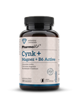 Zink + Magnesium + Vitamin B6 Aktives Nahrungsergänzungsmittel 120 Kapseln 83,38 g - Pharmovit