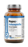 Magnesium + Ashwagandha Stress Komplex Nahrungsergänzungsmittel 60 Kapseln – Pharmovit
