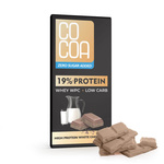 Weiße Protein-Schokolade mit WPC-Protein ohne Zuckerzusatz 65 g – Cocoa