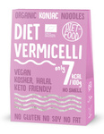 Glutenfreie Nudeln (Konjac Typ Vermicellil) BIO 385 g (300 g) - Diät-Lebensmittel