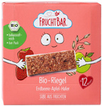 Getreideriegel Erdbeere, Apfel, Hafer ab 12 Monaten Bio 6 x 23 g – Fruchtbar