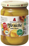 Pfirsichhälften in leichtem Sirup glutenfrei bio 340 g (175 g) (Glas) - ZWERGENWIESE