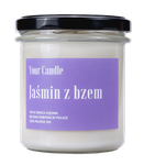 Flieder Jasmin Sojakerze 300 ml - Your Candle