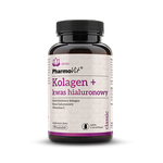 Kollagen + Hyaluronsäure glutenfreies Nahrungsergänzungsmittel 90 Kapseln 57,15 g - Pharmovit (classic)