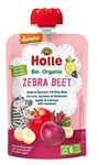 Zebra Rote Bete Mousse in der Tube (Apfel - Banane - Rote Bete) ohne Zuckerzusatz ab 6 Monaten Demeter BIO 100 g - Holle