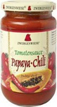 Glutenfreie Papaya-Chili-Tomatensauce BIO 350 g (scharf)