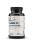 Kollagen + Glucosamin glutenfreies Nahrungsergänzungsmittel 90 Kapseln - Pharmovit